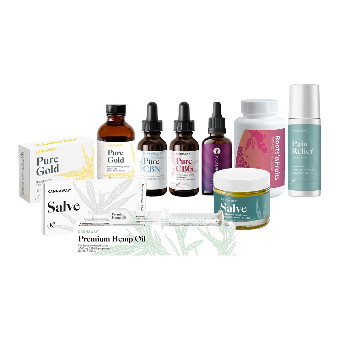 Kannaway Salve & Pure CBD 500mgセット Value Packs - kannaway